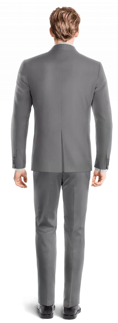 Grey wool Tailored Suit - Suit